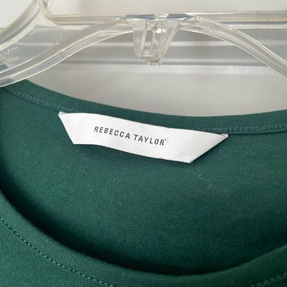 Rebecca Taylor • Ruched long sleeve top - Picture 4 of 8